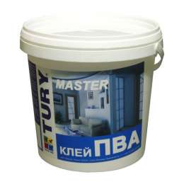 клей ПВА TURY Master 1кг, арт.клей ПВА 1кг