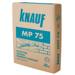 штукатурка гипсовая KNAUF МП-75 машинная 30кг, арт.МП-75