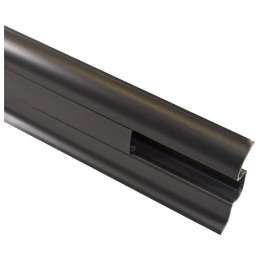 плинтус ПВХ Technical 2500х60х22мм Чёрный Т03