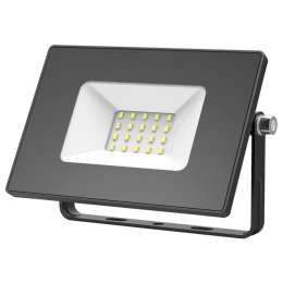 прожектор GAUSS Elementary 20Вт LED 1750Лм 6500К 240В IP65  черный