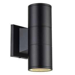 светильник настенный уличный ESCADA Biotit GU10 2х35Вт IP44 черный