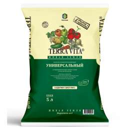 почвогрунт TERRA VITA Живая земля универсальный 5л