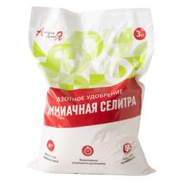 удобрение минеральное Аммиачная селитра 3 кг