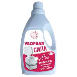 жидкость Уборная сила Pink для верхнего бачка 950мл