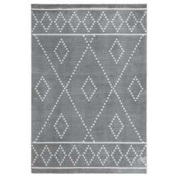 ковер DARIA 800х1500мм дизайн L338A GREY/WHITE