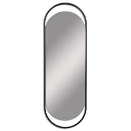 зеркало в раме SILVER MIRRORS Alba 500х1500мм металл черный