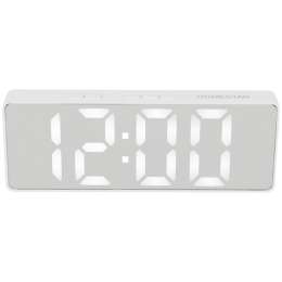 часы электронные HOMESTAR HS-0120 с будильником белый