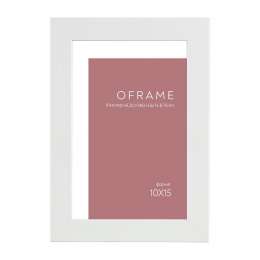 фоторамка OFRAME 100х150мм пластик белый