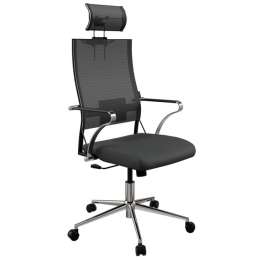 кресло офисное Ergolife Sit Air 24/7 B2-281K - 2D.M09.B23 черный сетка/хром