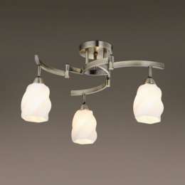 Потолочная люстра IDLamp 869 869/3PF-Oldbronze